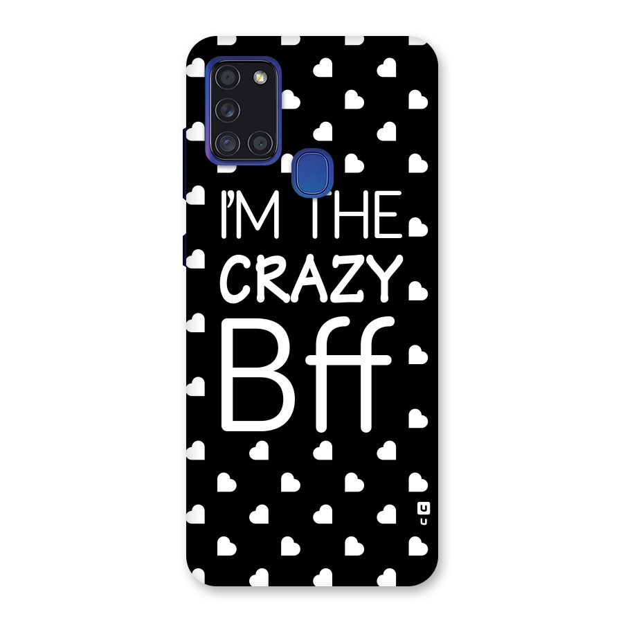 Crazy Bff Back Case for Galaxy A21s