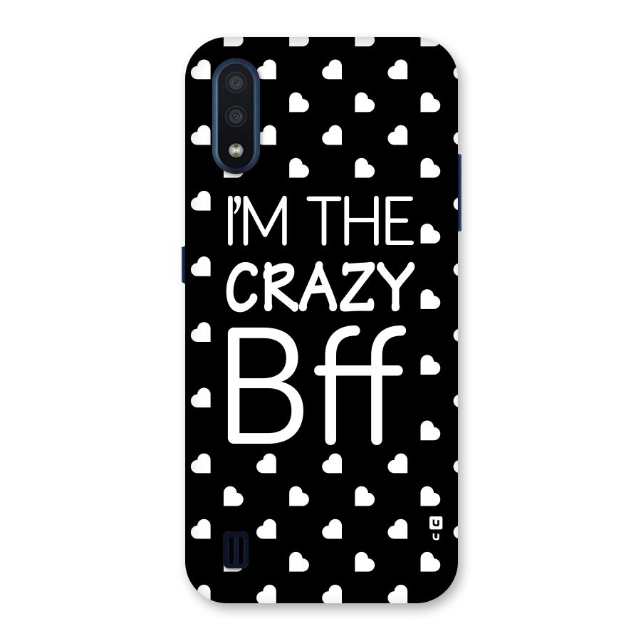 Crazy Bff Back Case for Galaxy M01