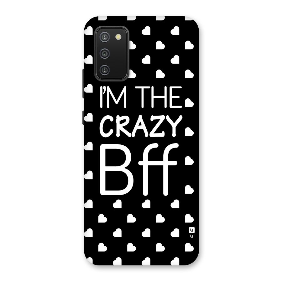 Crazy Bff Back Case for Galaxy M02s