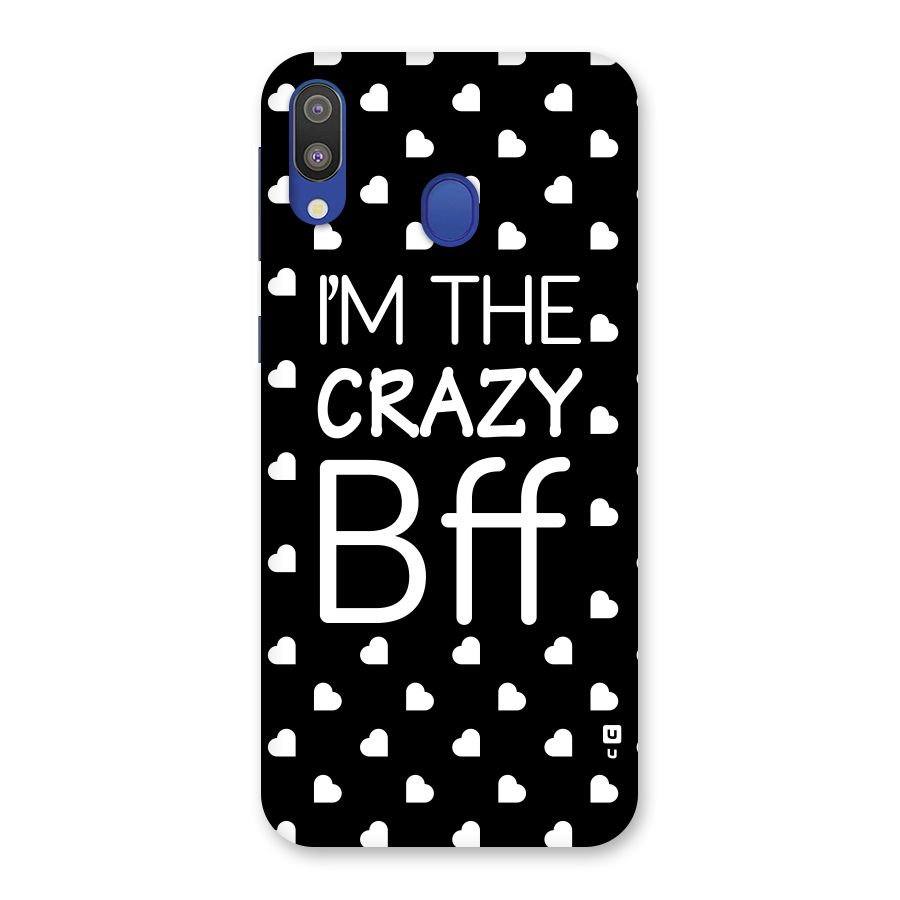 Crazy Bff Back Case for Galaxy M20