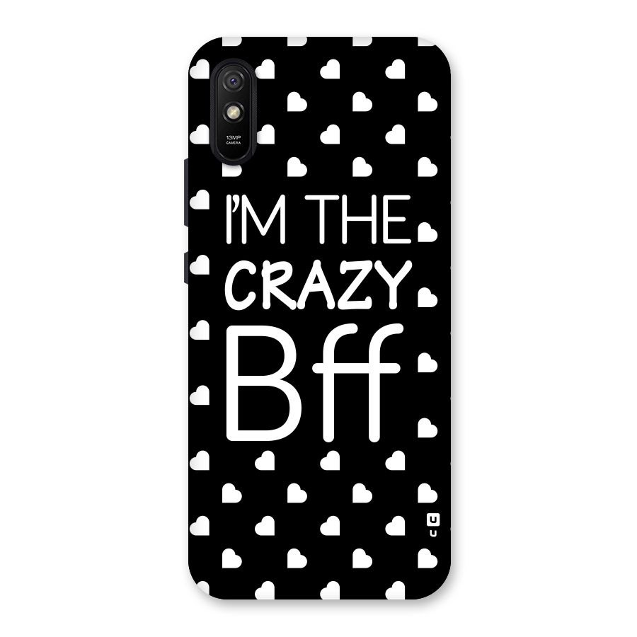 Crazy Bff Back Case for Redmi 9i