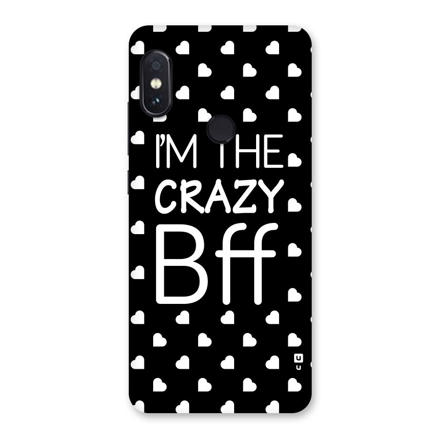 Crazy Bff Back Case for Redmi Note 5 Pro