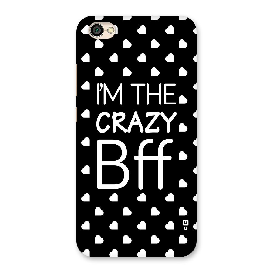 Crazy Bff Back Case for Redmi Y1 Lite