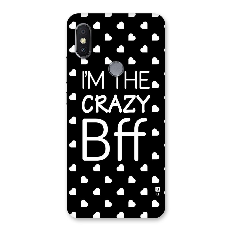 Crazy Bff Back Case for Redmi Y2