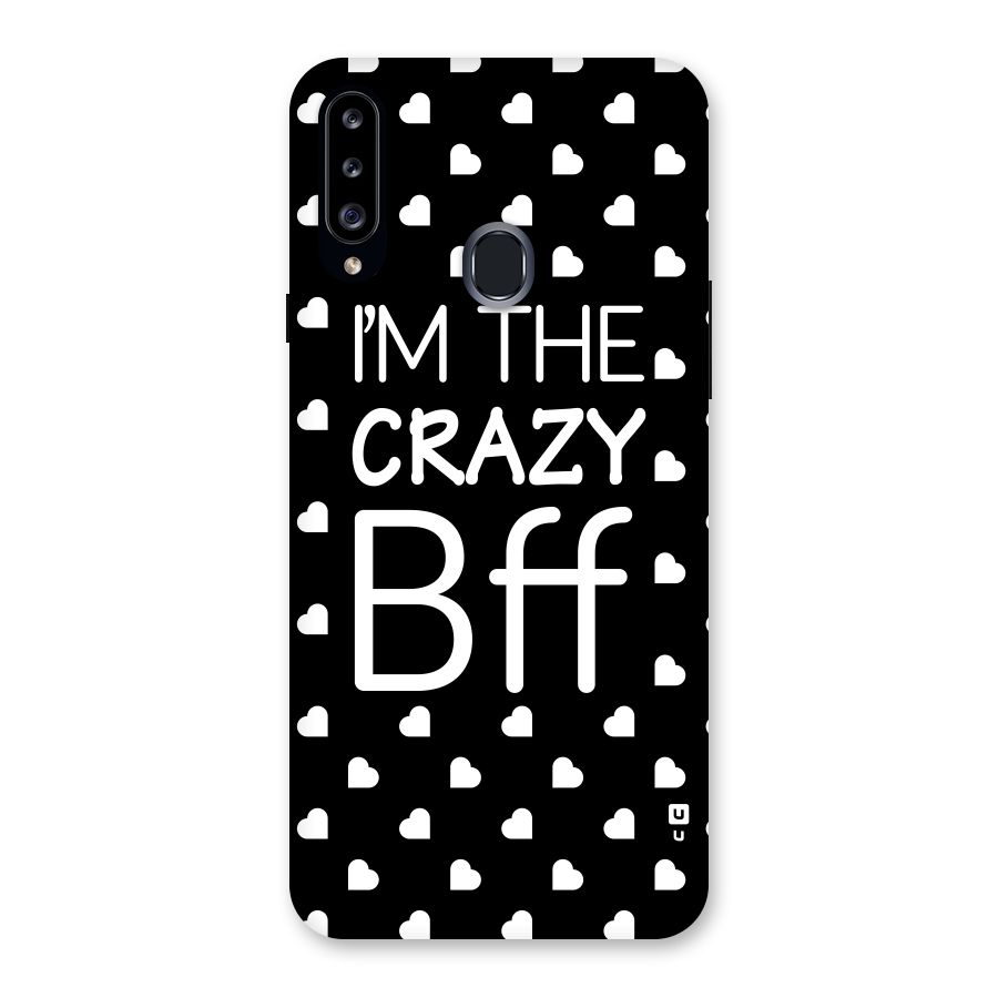 Crazy Bff Back Case for Samsung Galaxy A20s