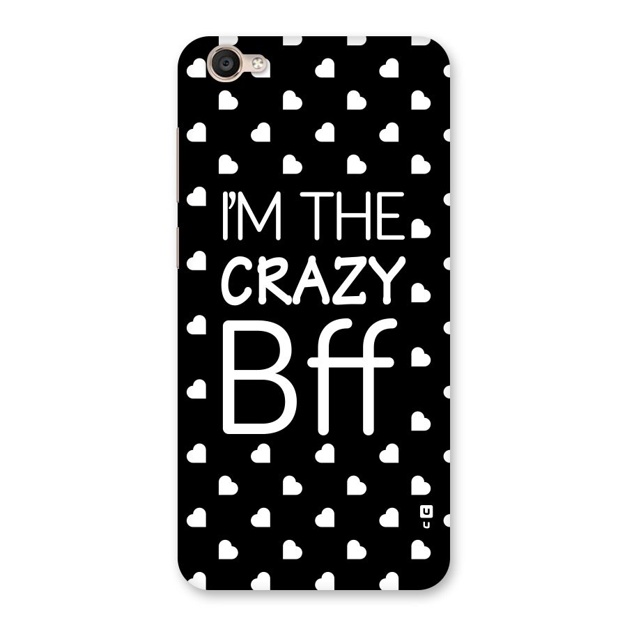 Crazy Bff Back Case for Vivo Y55