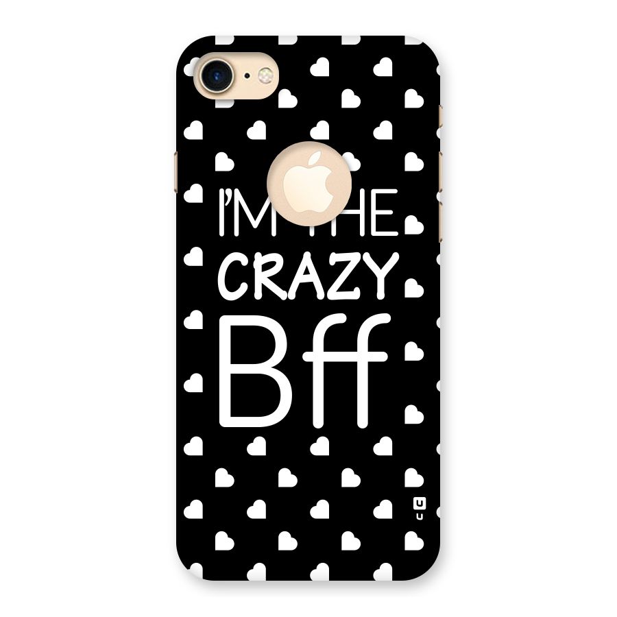 Crazy Bff Back Case for iPhone 7 Logo Cut