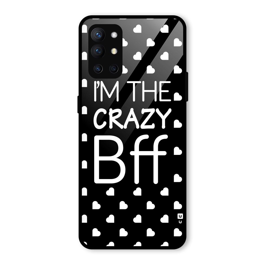 Crazy Bff Glass Back Case for OnePlus 9R