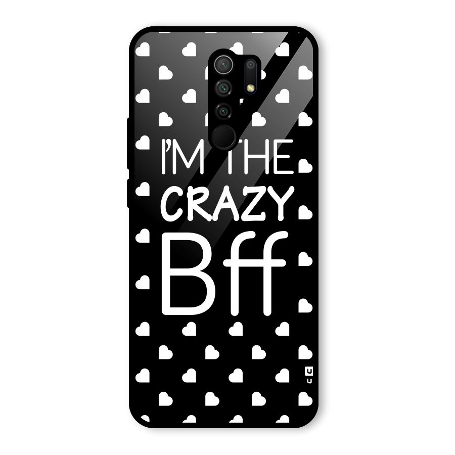 Crazy Bff Glass Back Case for Poco M2