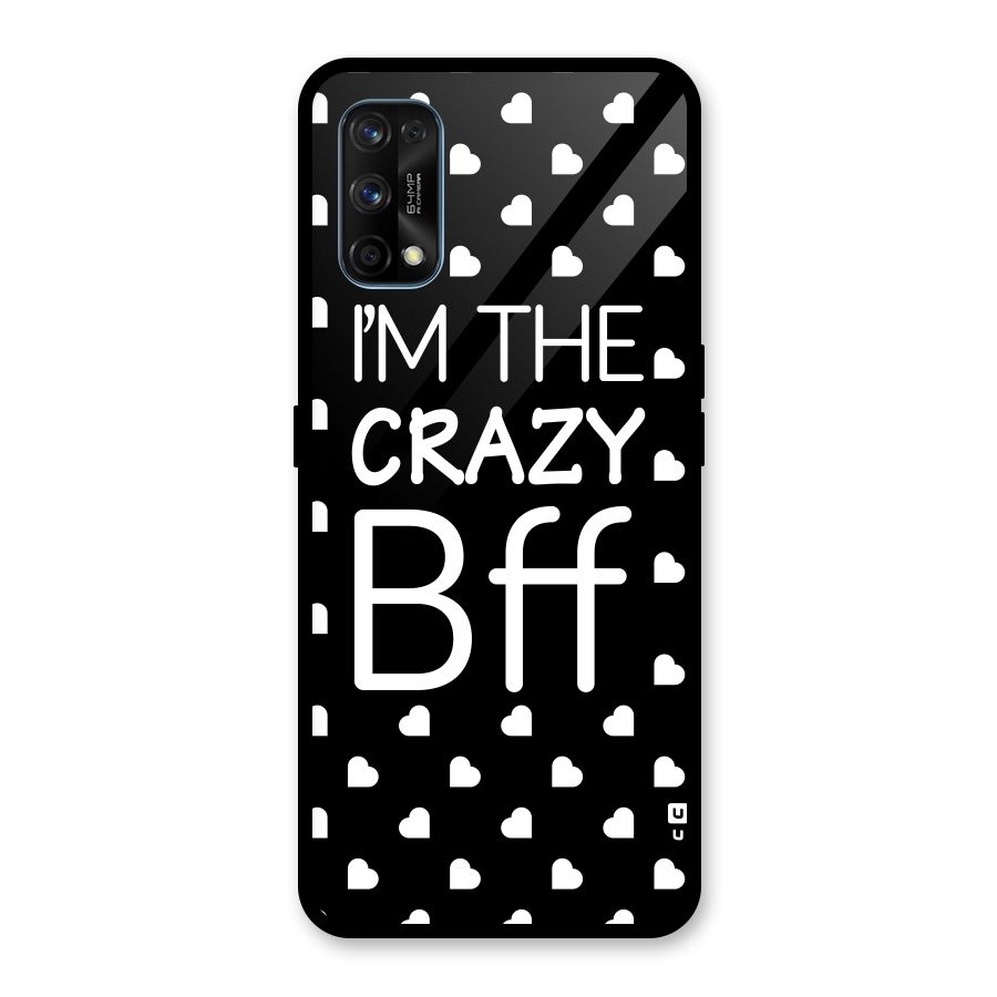Crazy Bff Glass Back Case for Realme 7 Pro