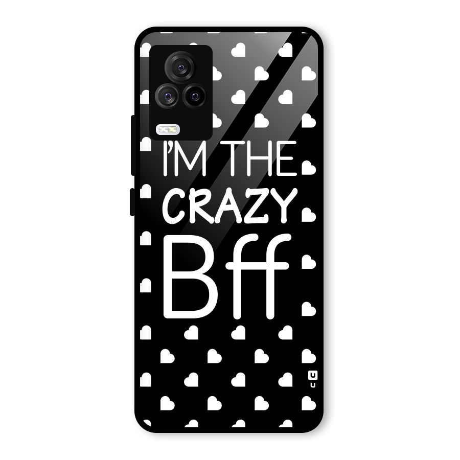 Crazy Bff Glass Back Case for Vivo iQOO 7 Legend 5G
