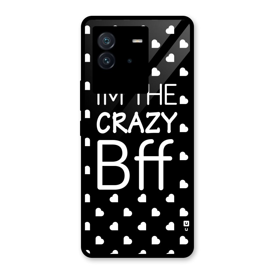 Crazy Bff Glass Back Case for Vivo iQOO Neo 6 5G
