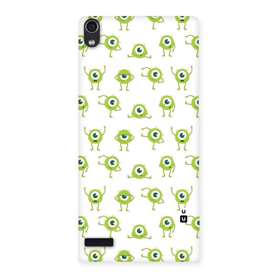 Crazy Green Maniac Back Case for Ascend P6