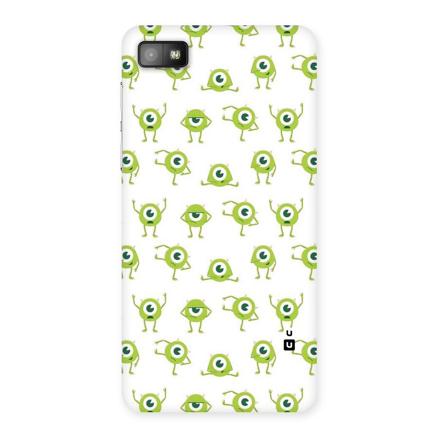 Crazy Green Maniac Back Case for Blackberry Z10
