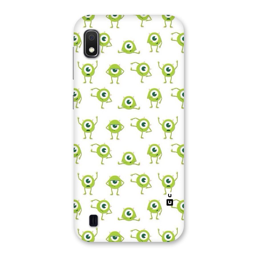 Crazy Green Maniac Back Case for Galaxy A10