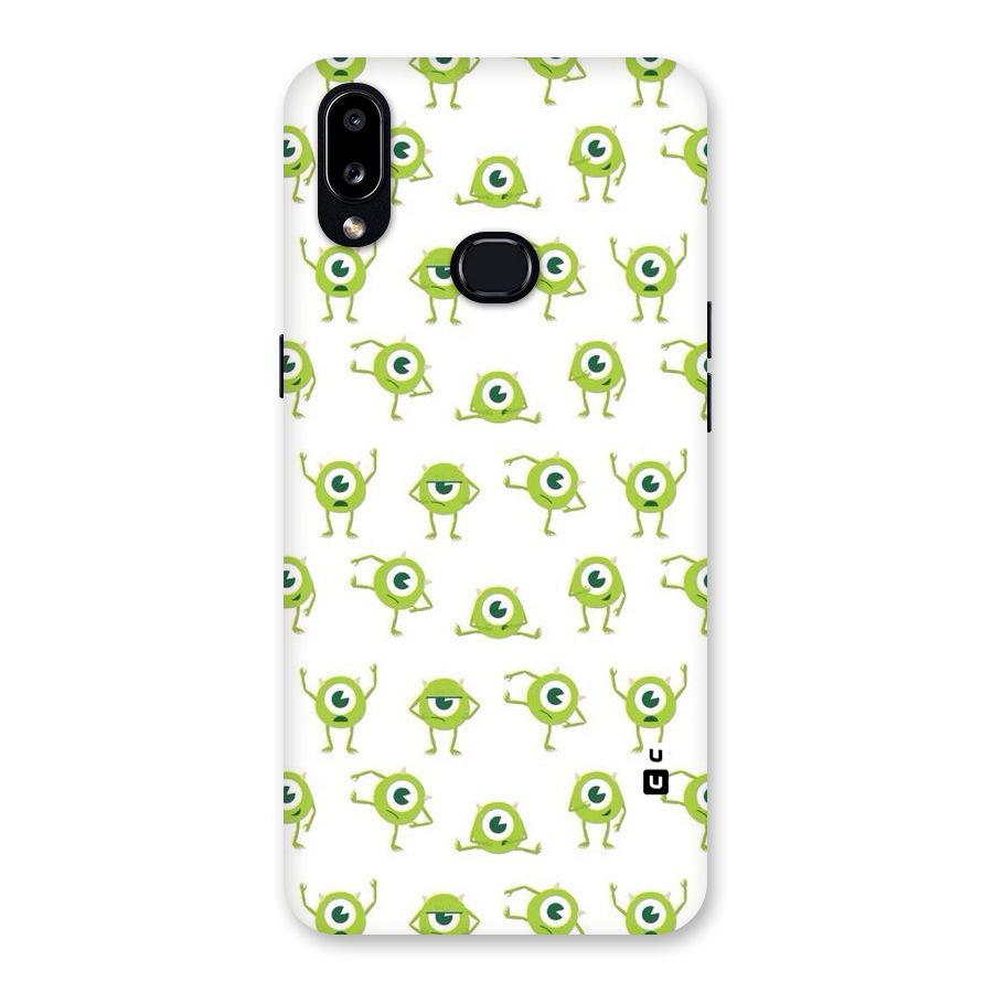 Crazy Green Maniac Back Case for Galaxy A10s