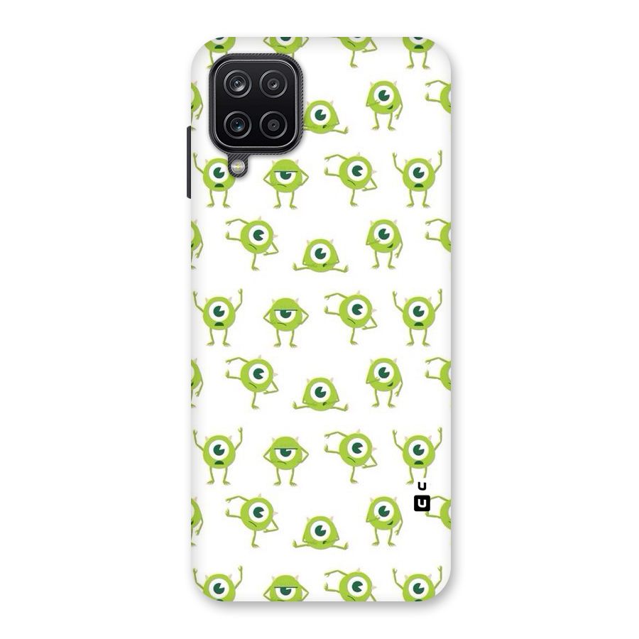 Crazy Green Maniac Back Case for Galaxy A12