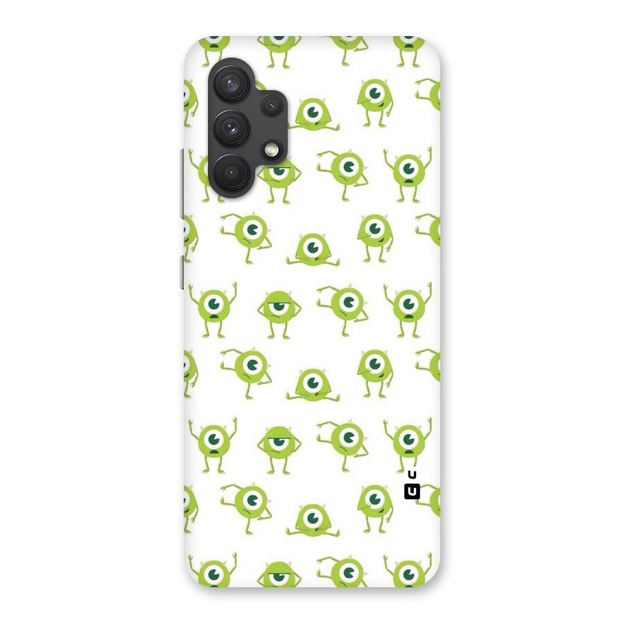Crazy Green Maniac Back Case for Galaxy A32