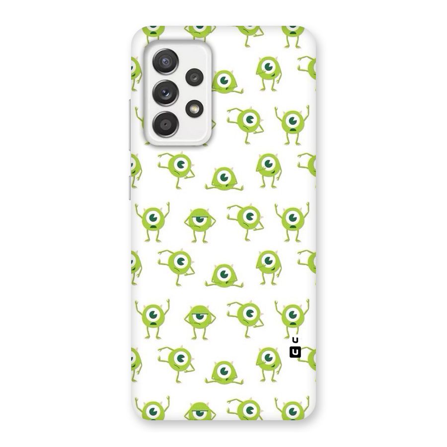 Crazy Green Maniac Back Case for Galaxy A52