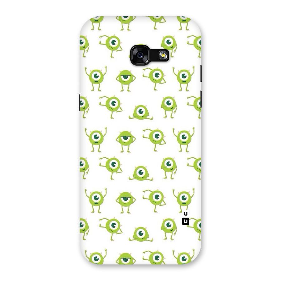 Crazy Green Maniac Back Case for Galaxy A5 2017