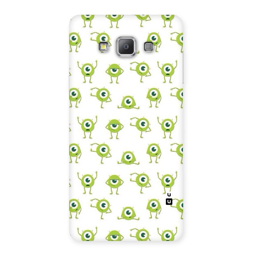 Crazy Green Maniac Back Case for Galaxy A7