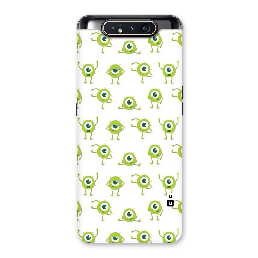 Crazy Green Maniac Back Case for Galaxy A80