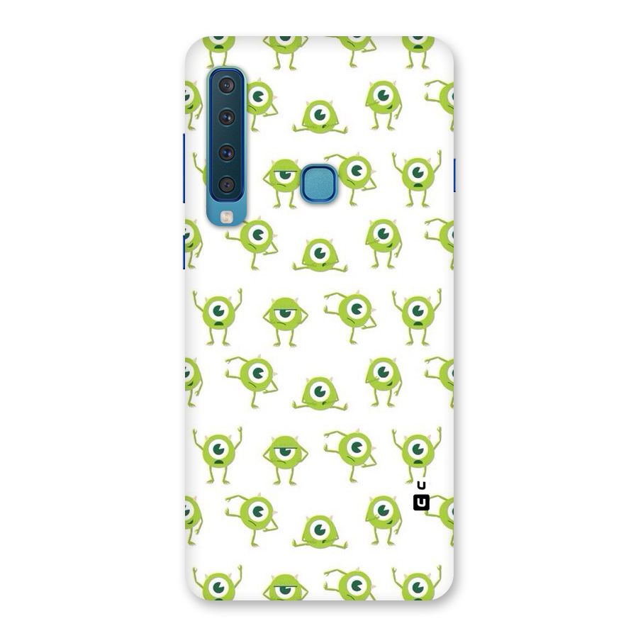 Crazy Green Maniac Back Case for Galaxy A9 (2018)