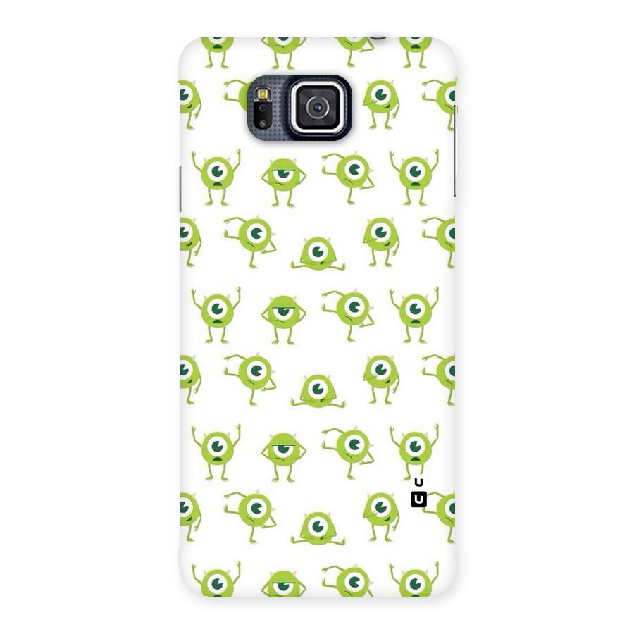 Crazy Green Maniac Back Case for Galaxy Alpha