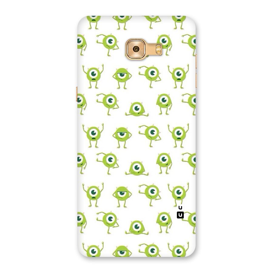 Crazy Green Maniac Back Case for Galaxy C9 Pro