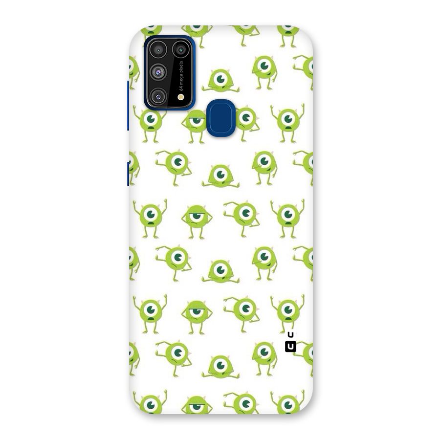 Crazy Green Maniac Back Case for Galaxy F41