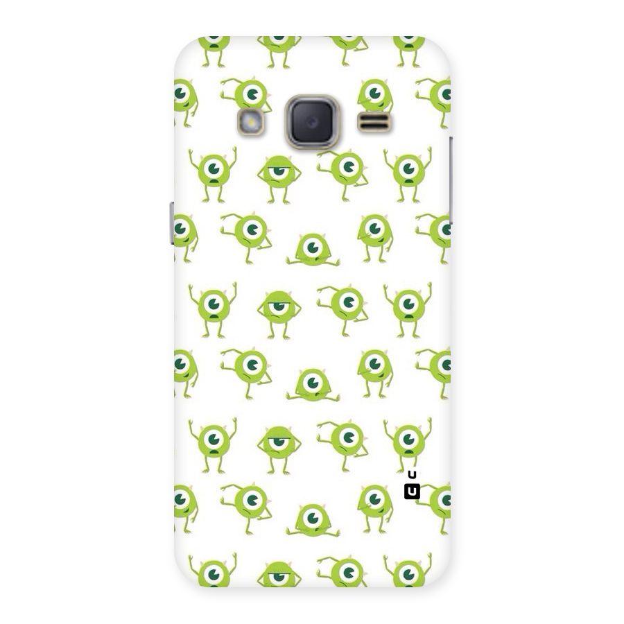 Crazy Green Maniac Back Case for Galaxy J2