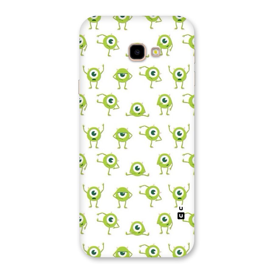 Crazy Green Maniac Back Case for Galaxy J4 Plus