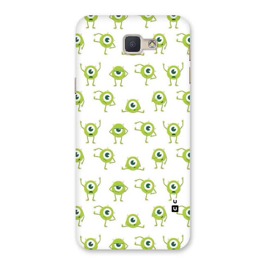 Crazy Green Maniac Back Case for Galaxy J5 Prime