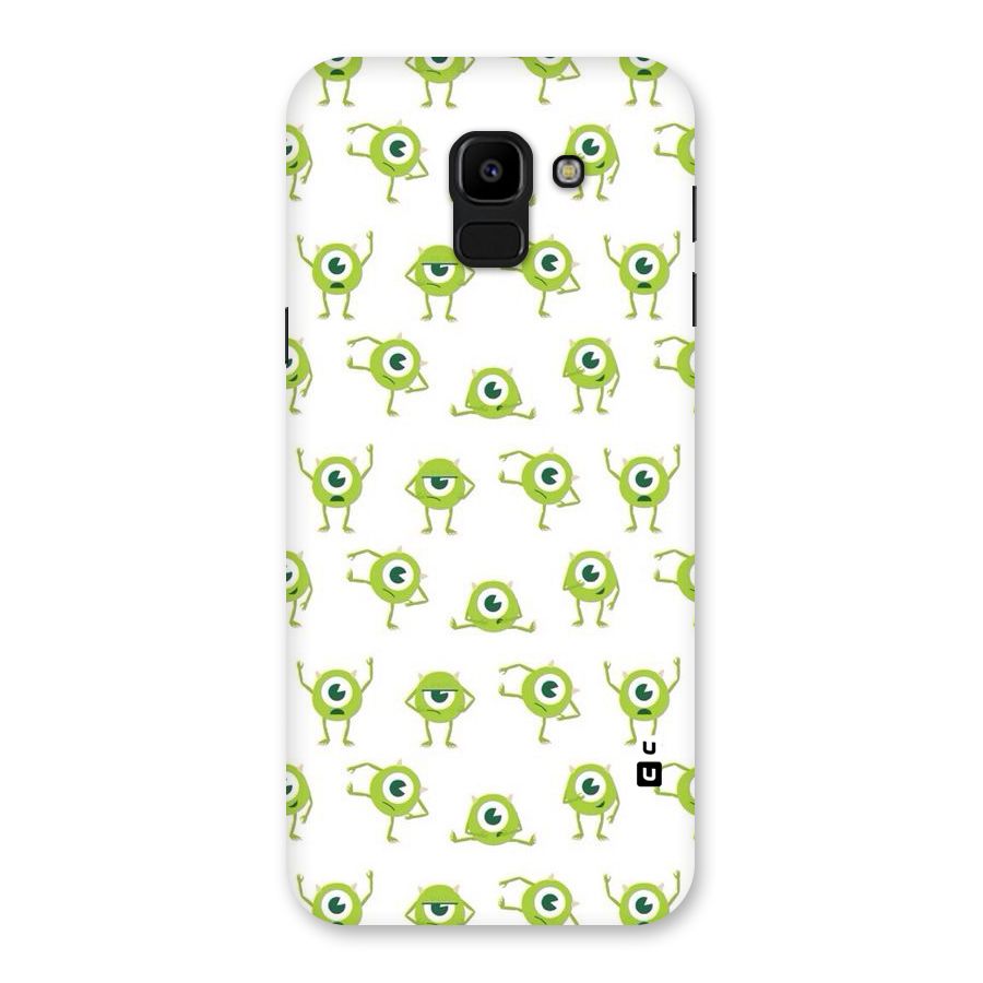 Crazy Green Maniac Back Case for Galaxy J6