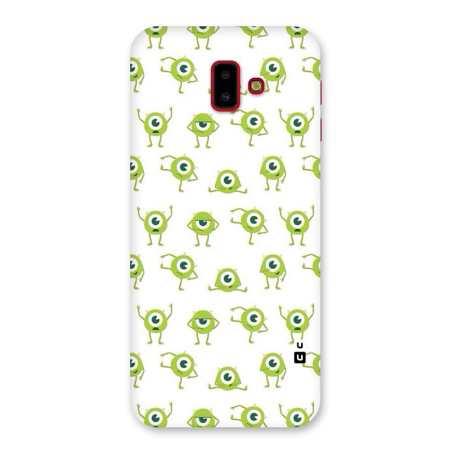 Crazy Green Maniac Back Case for Galaxy J6 Plus