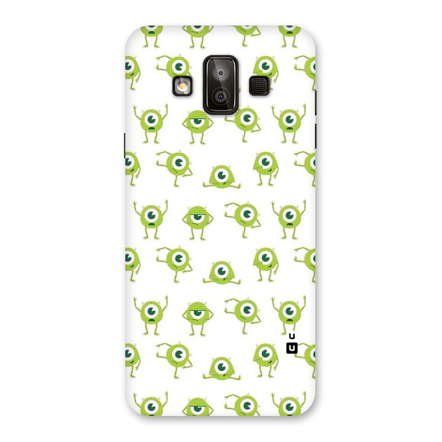 Crazy Green Maniac Back Case for Galaxy J7 Duo