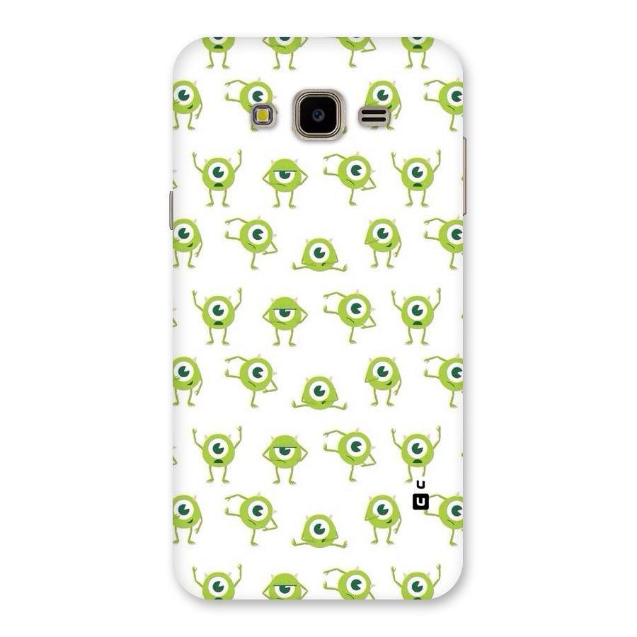Crazy Green Maniac Back Case for Galaxy J7 Nxt