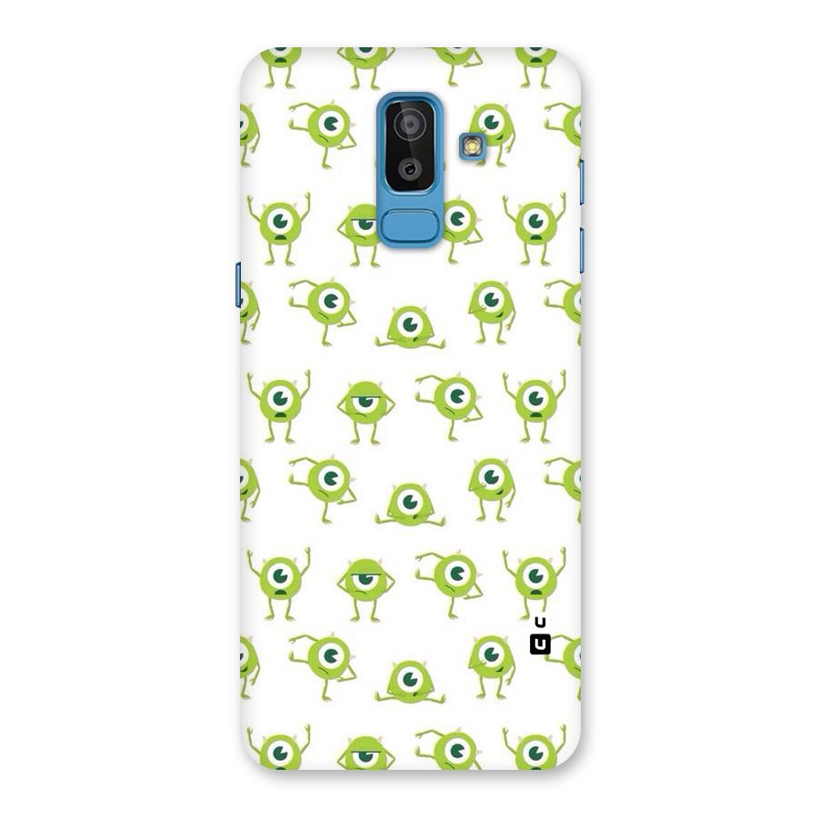 Crazy Green Maniac Back Case for Galaxy J8