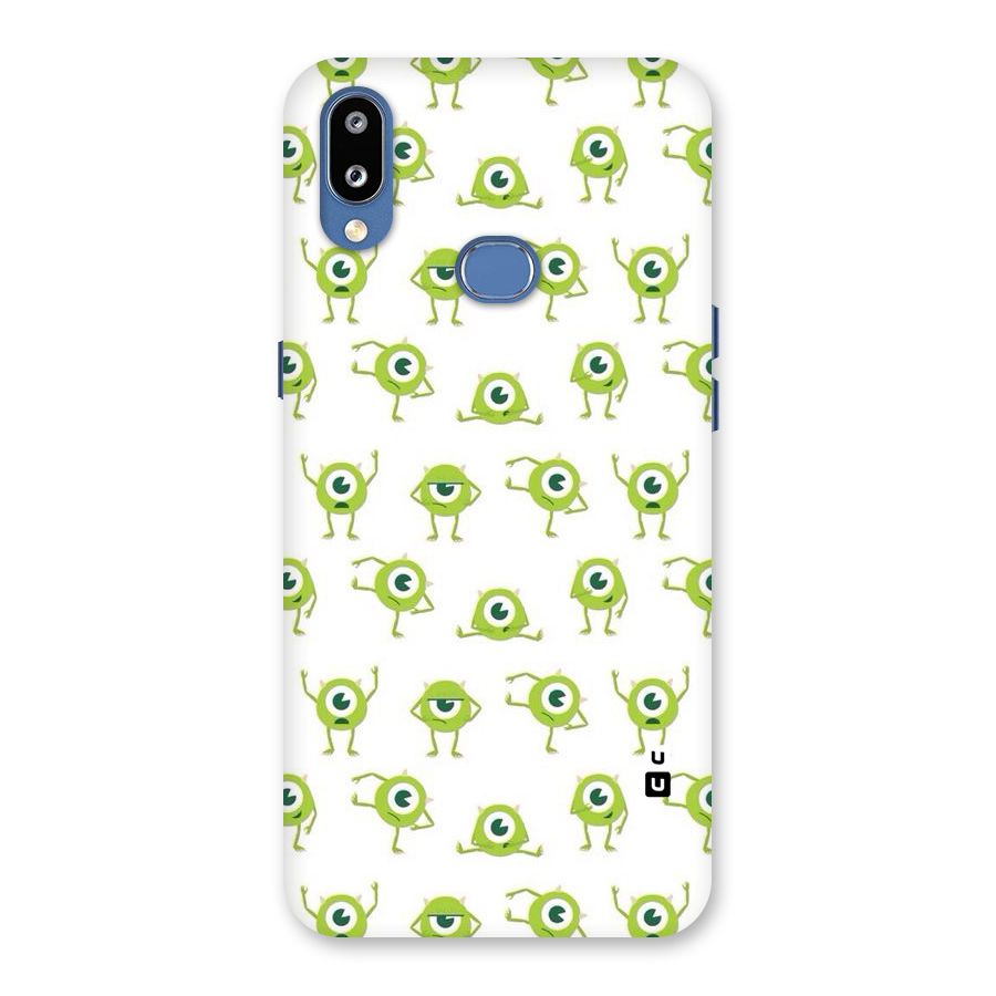 Crazy Green Maniac Back Case for Galaxy M01s