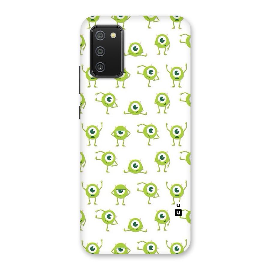 Crazy Green Maniac Back Case for Galaxy M02s