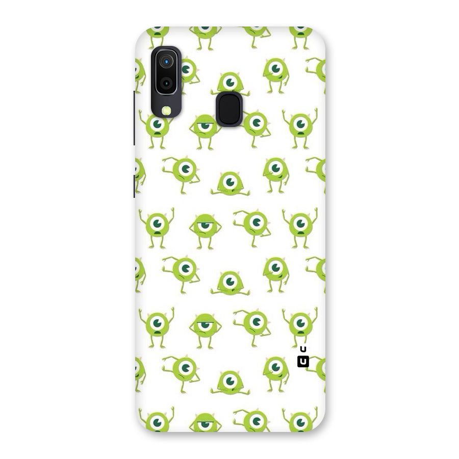 Crazy Green Maniac Back Case for Galaxy M10s
