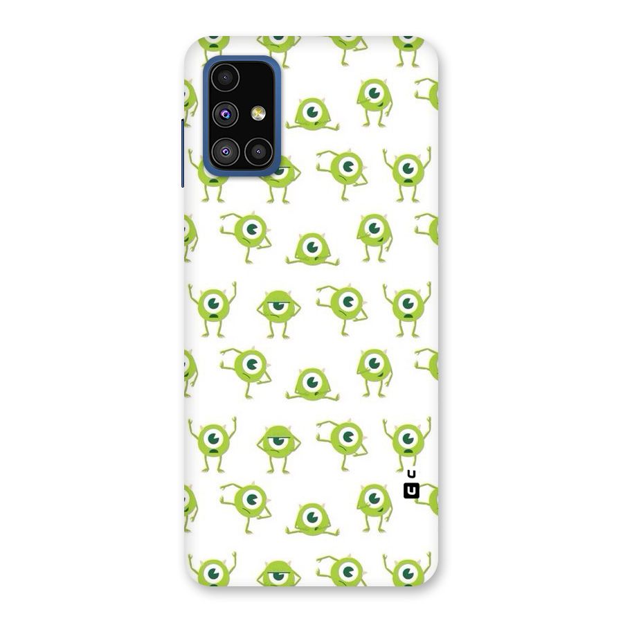 Crazy Green Maniac Back Case for Galaxy M51