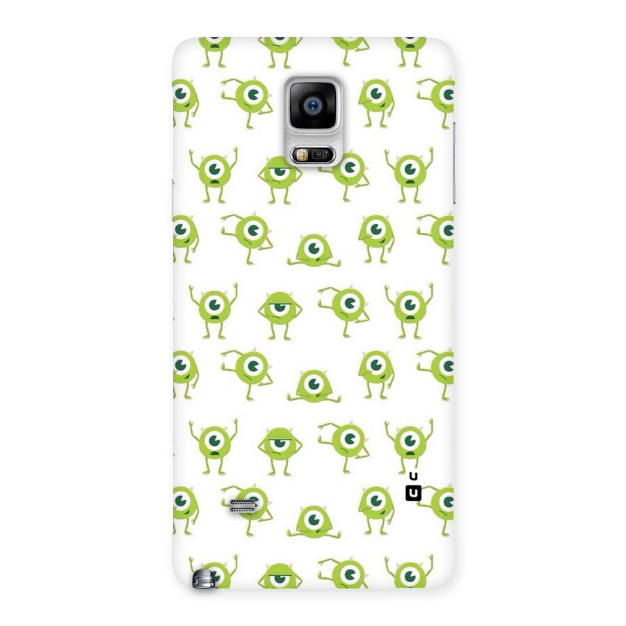Crazy Green Maniac Back Case for Galaxy Note 4