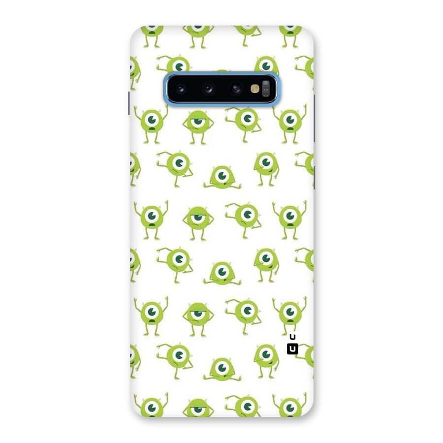 Crazy Green Maniac Back Case for Galaxy S10 Plus