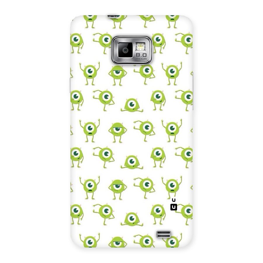 Crazy Green Maniac Back Case for Galaxy S2