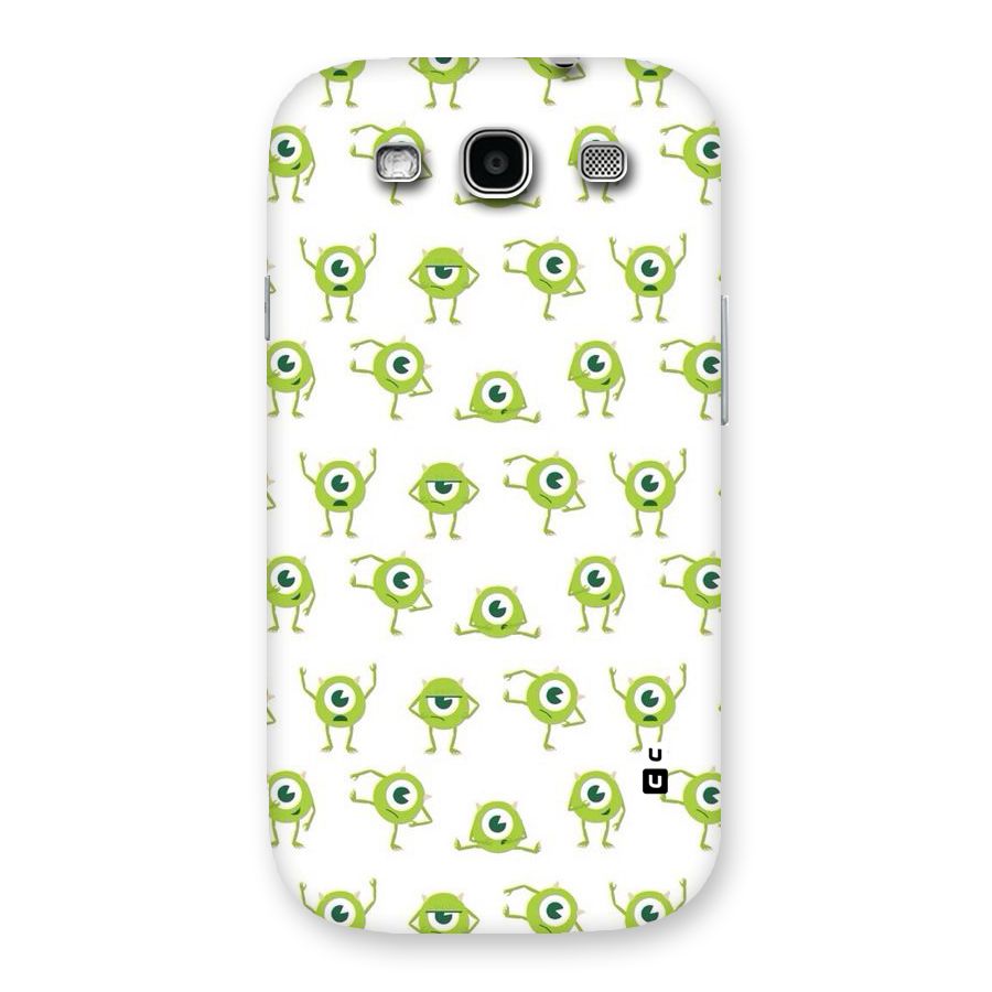 Crazy Green Maniac Back Case for Galaxy S3