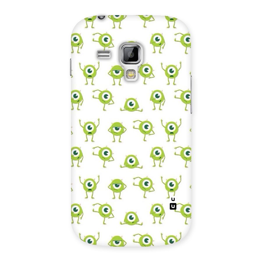 Crazy Green Maniac Back Case for Galaxy S Duos