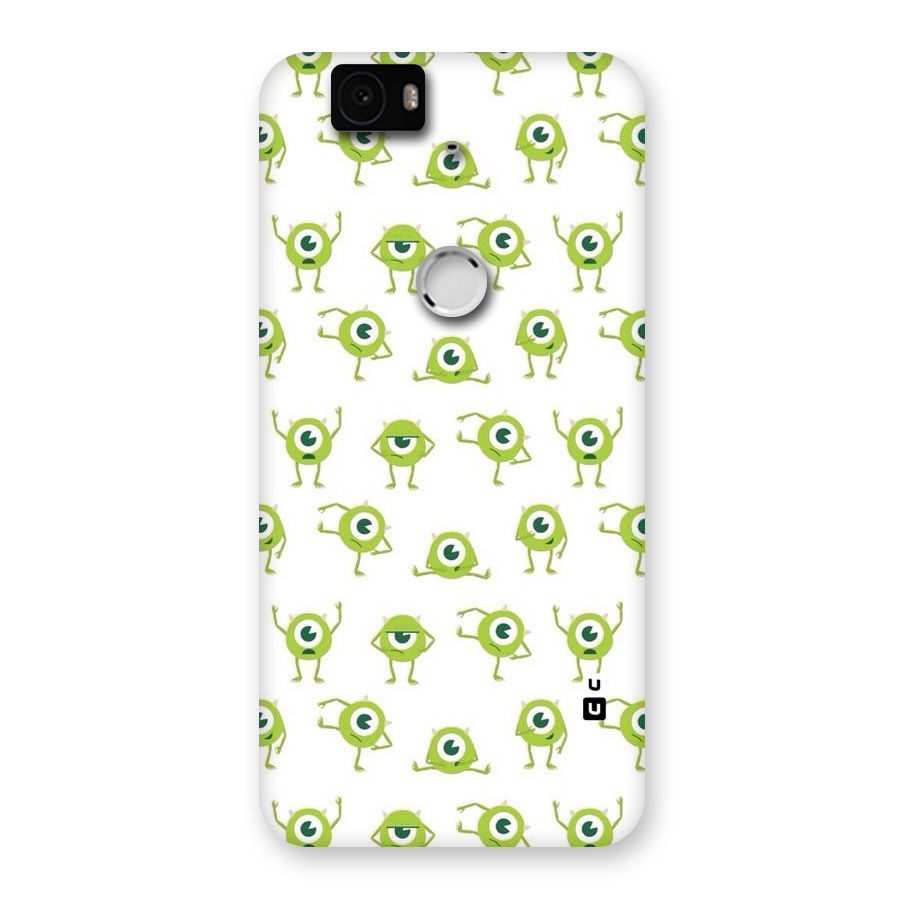 Crazy Green Maniac Back Case for Google Nexus-6P