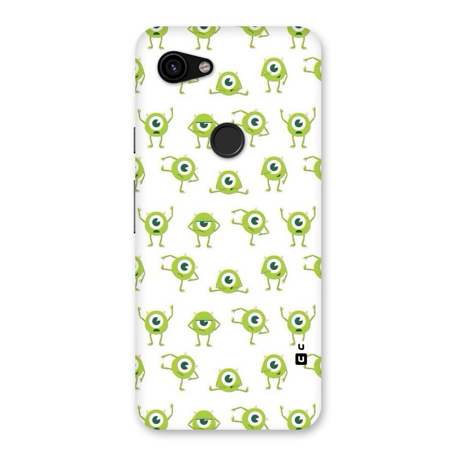Crazy Green Maniac Back Case for Google Pixel 3a