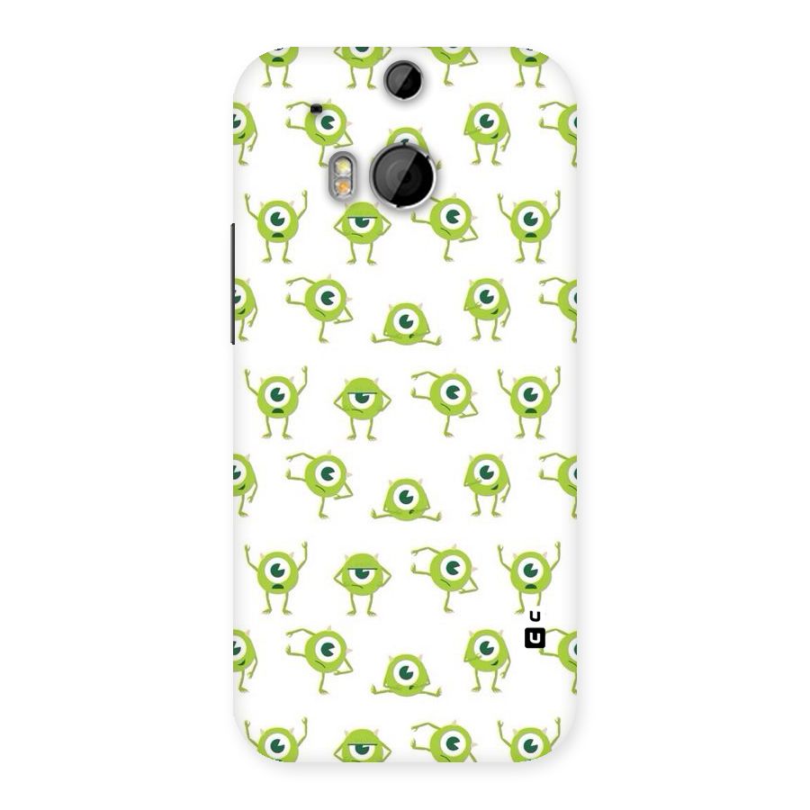 Crazy Green Maniac Back Case for HTC One M8